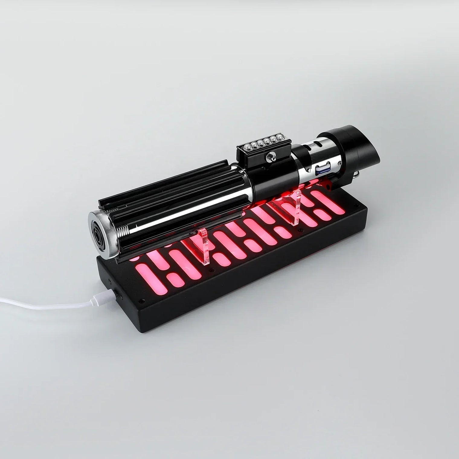 Carbon Chamber LED Saber Display Stand | Inspired by Star Wars