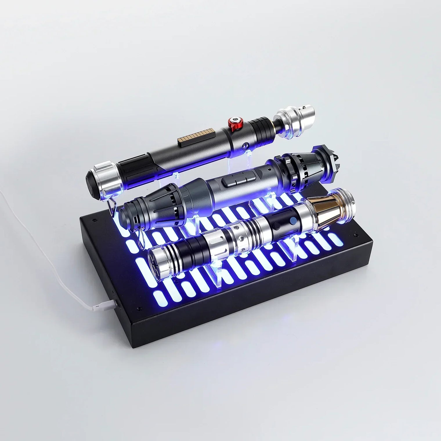 Carbon Chamber LED Saber Display Stand | Inspired by Star Wars
