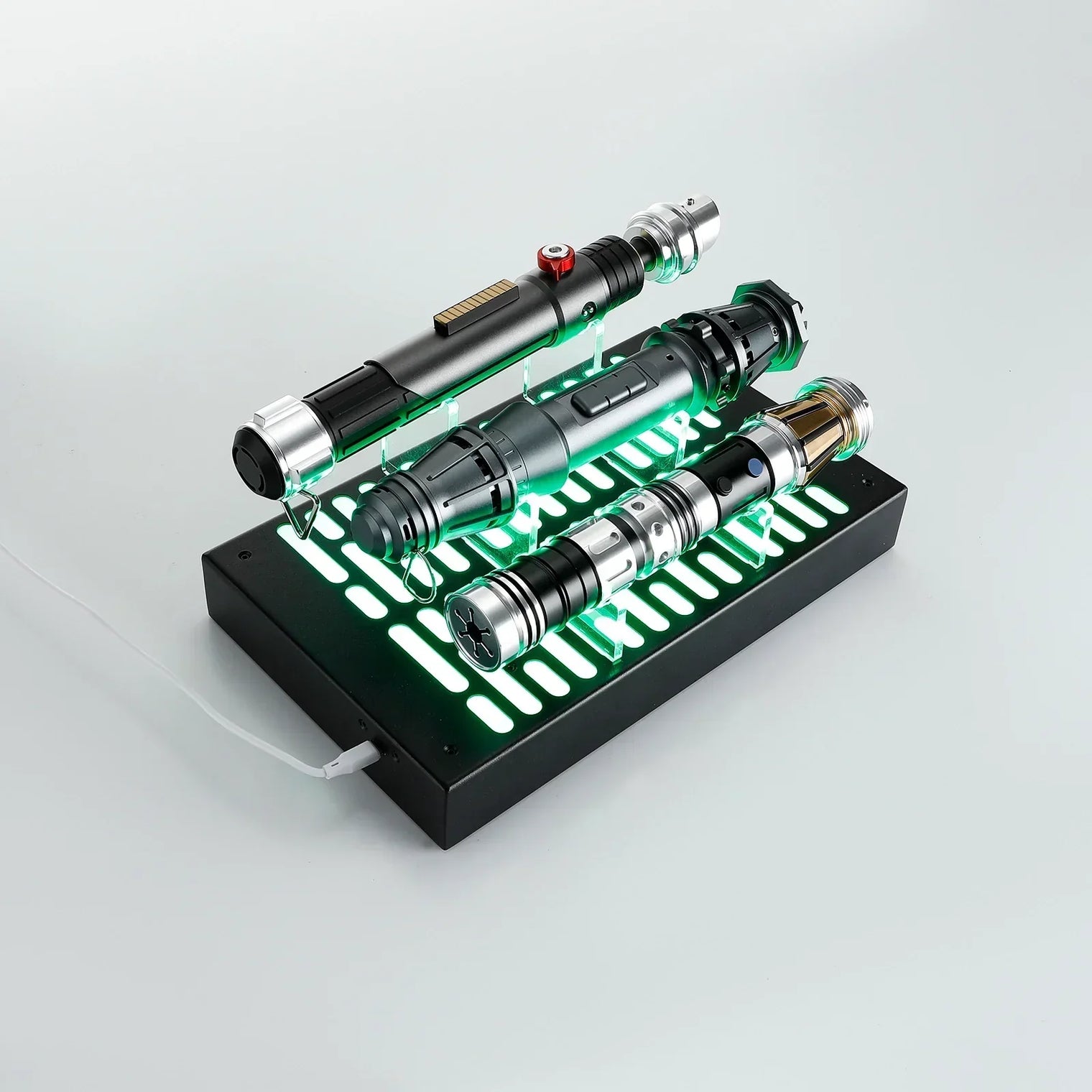 Carbon Chamber LED Saber Display Stand | Inspired by Star Wars