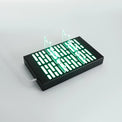 Support de présentation LED pour sabre laser à chambre de carbone