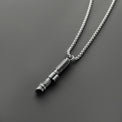 Anakin Skywalker (Episode II) inspired miniature saber hilt necklace with chain