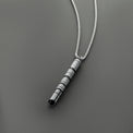 Qimir (The Stranger) inspired miniature saber hilt necklace with chain
