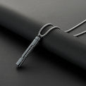 Master Sol inspired miniature saber hilt necklace with chain